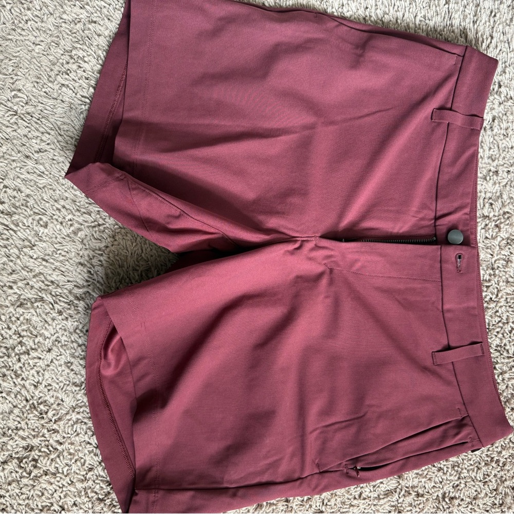 Lululemon ABC Maroon Shorts